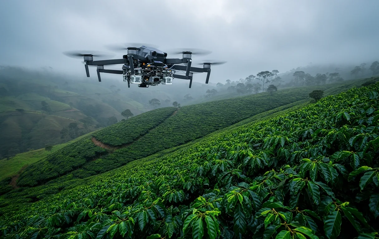 Dron de mapeo multiespectral